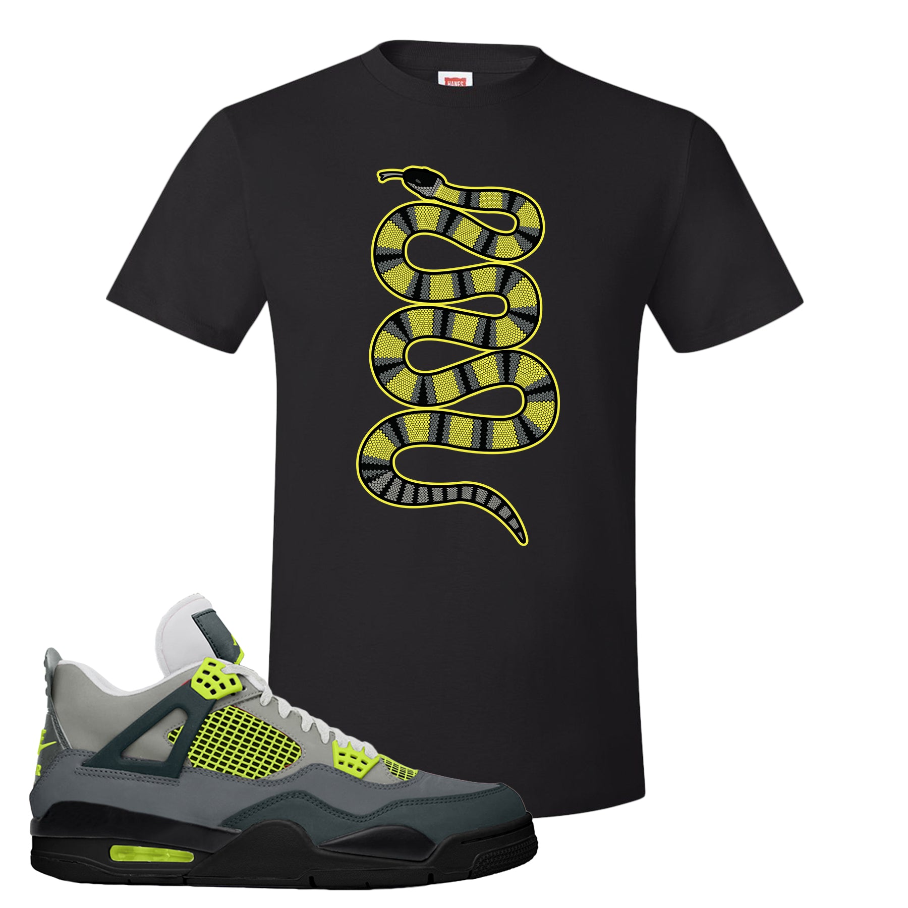 jordan neon t shirt