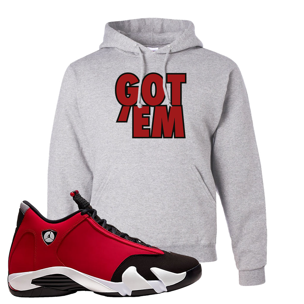 jordan gym red hoodie