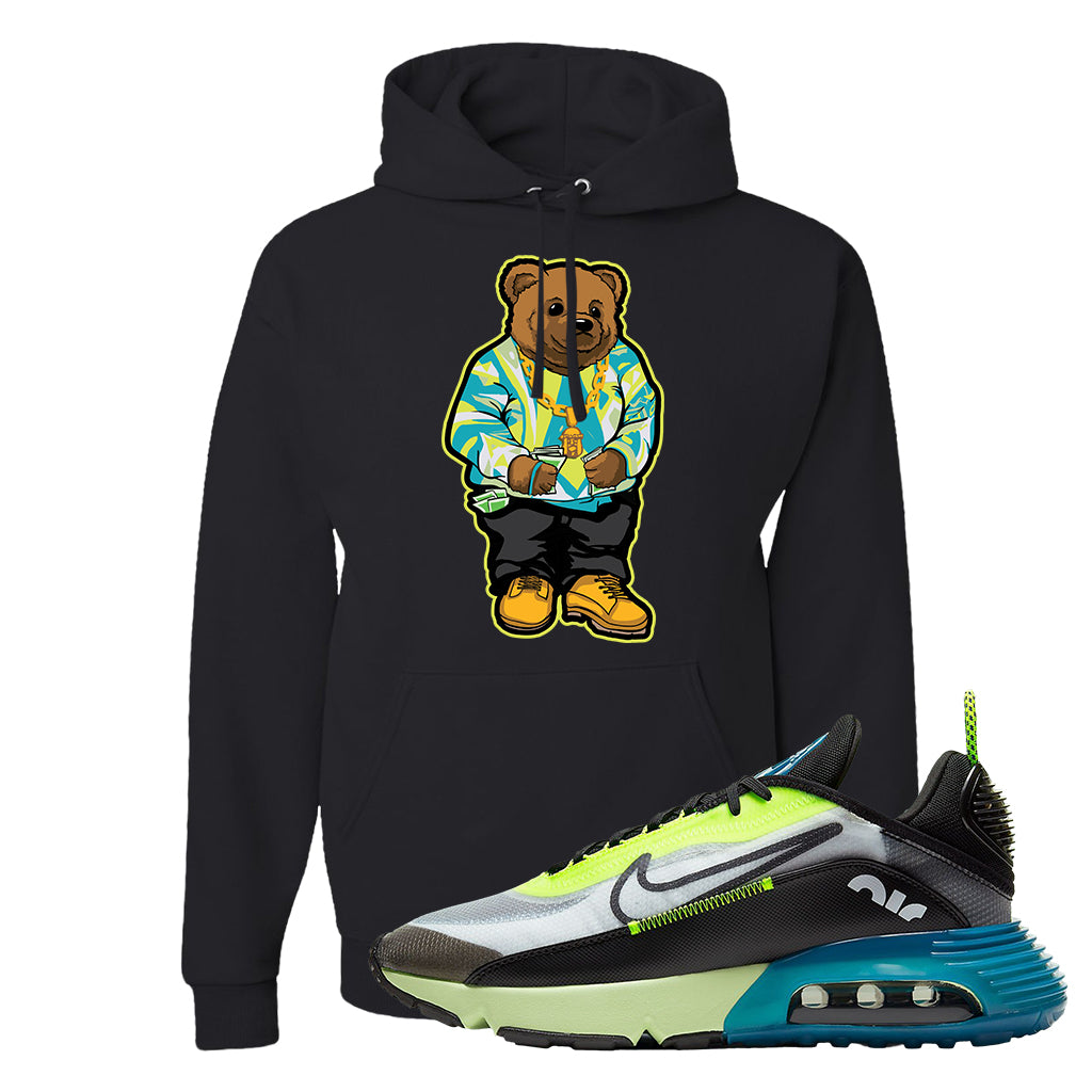 black and volt hoodie