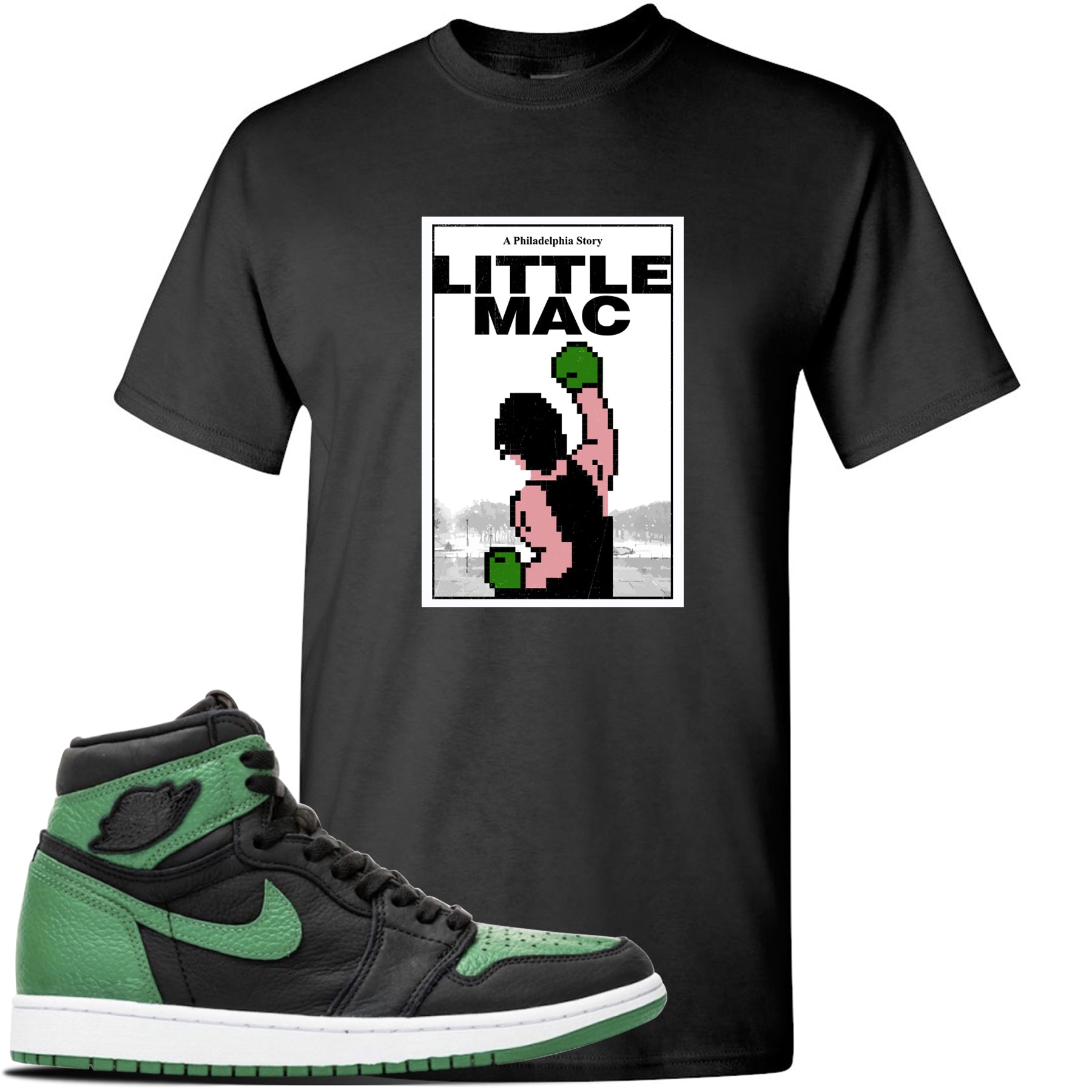 jordan pine green t shirt