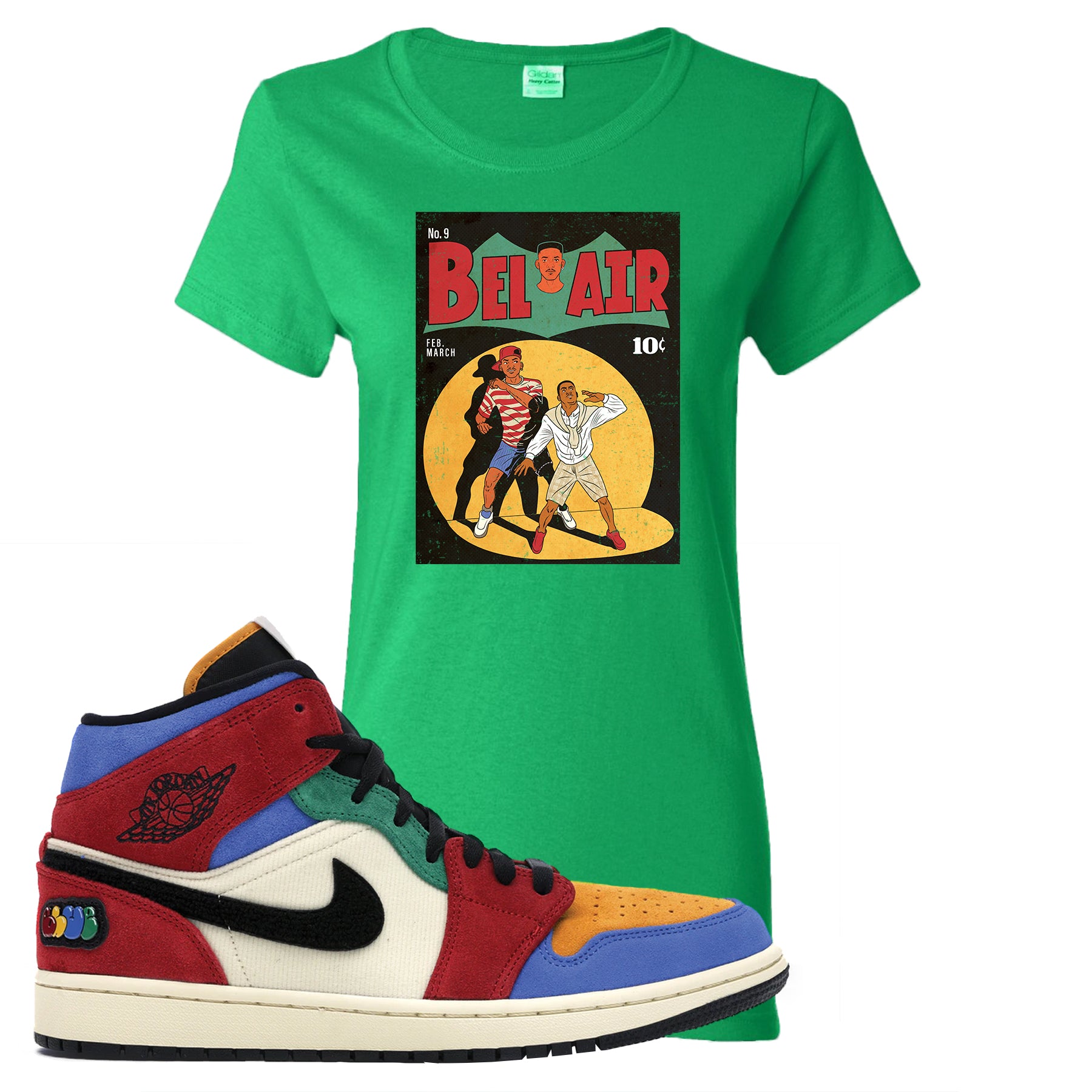 jordan 1 blue the great shirt