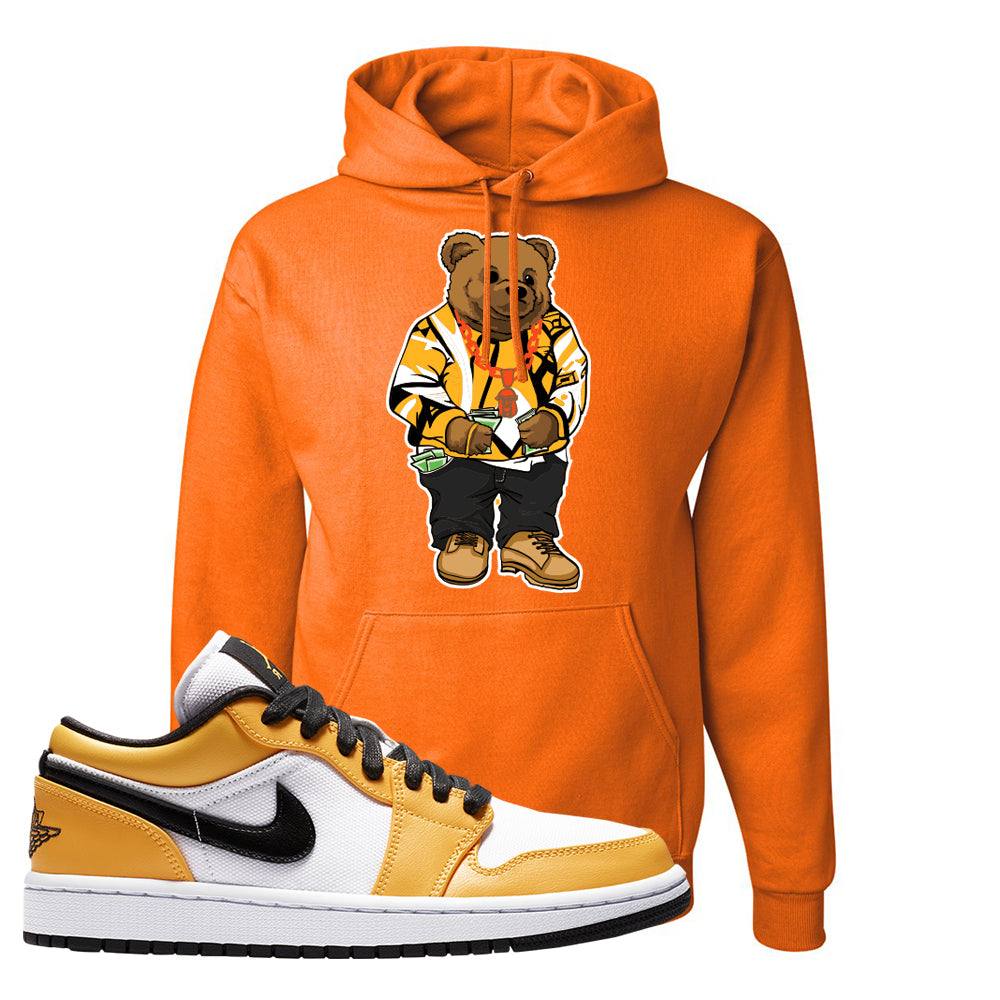 laser orange hoodie