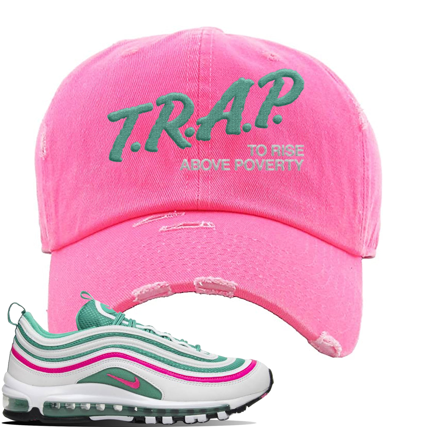 South Beach 97s Distressed Dad Hat 