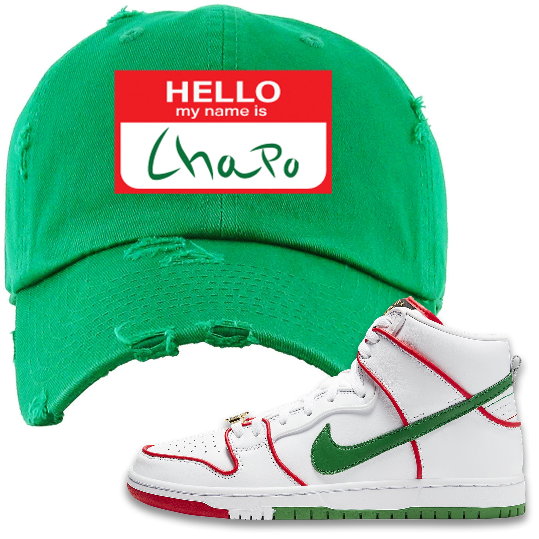 nike sb hat green