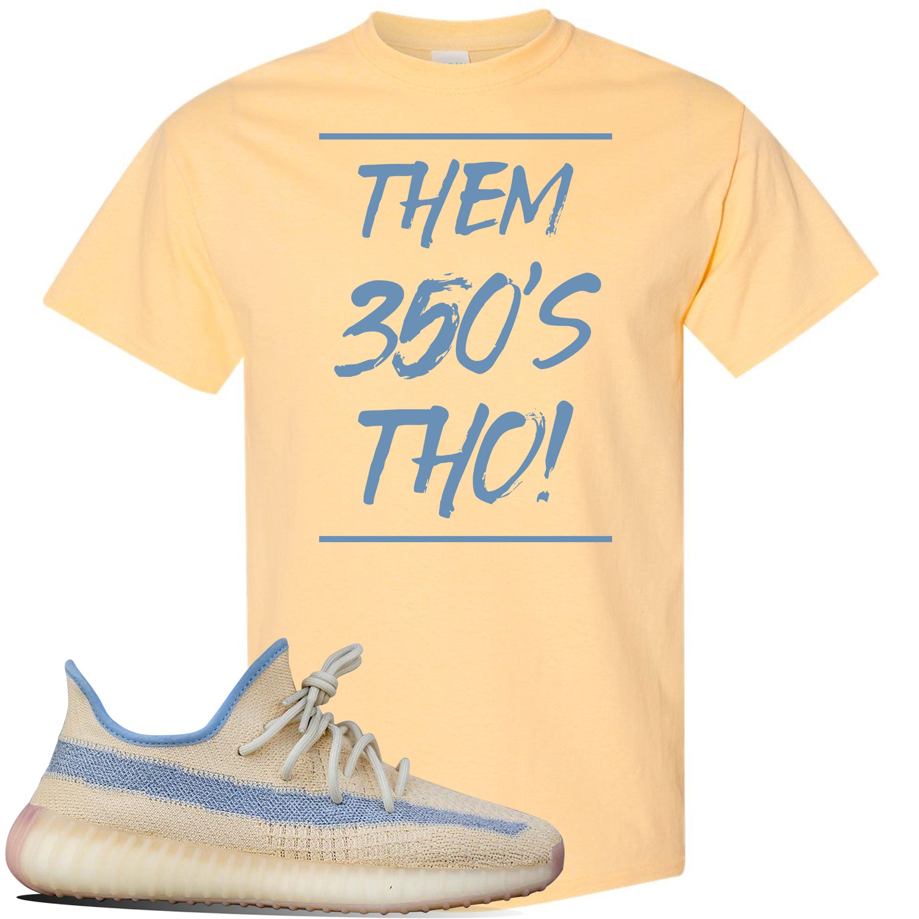 Yeezy Boost 350 V2 Linen T Shirt | Them 