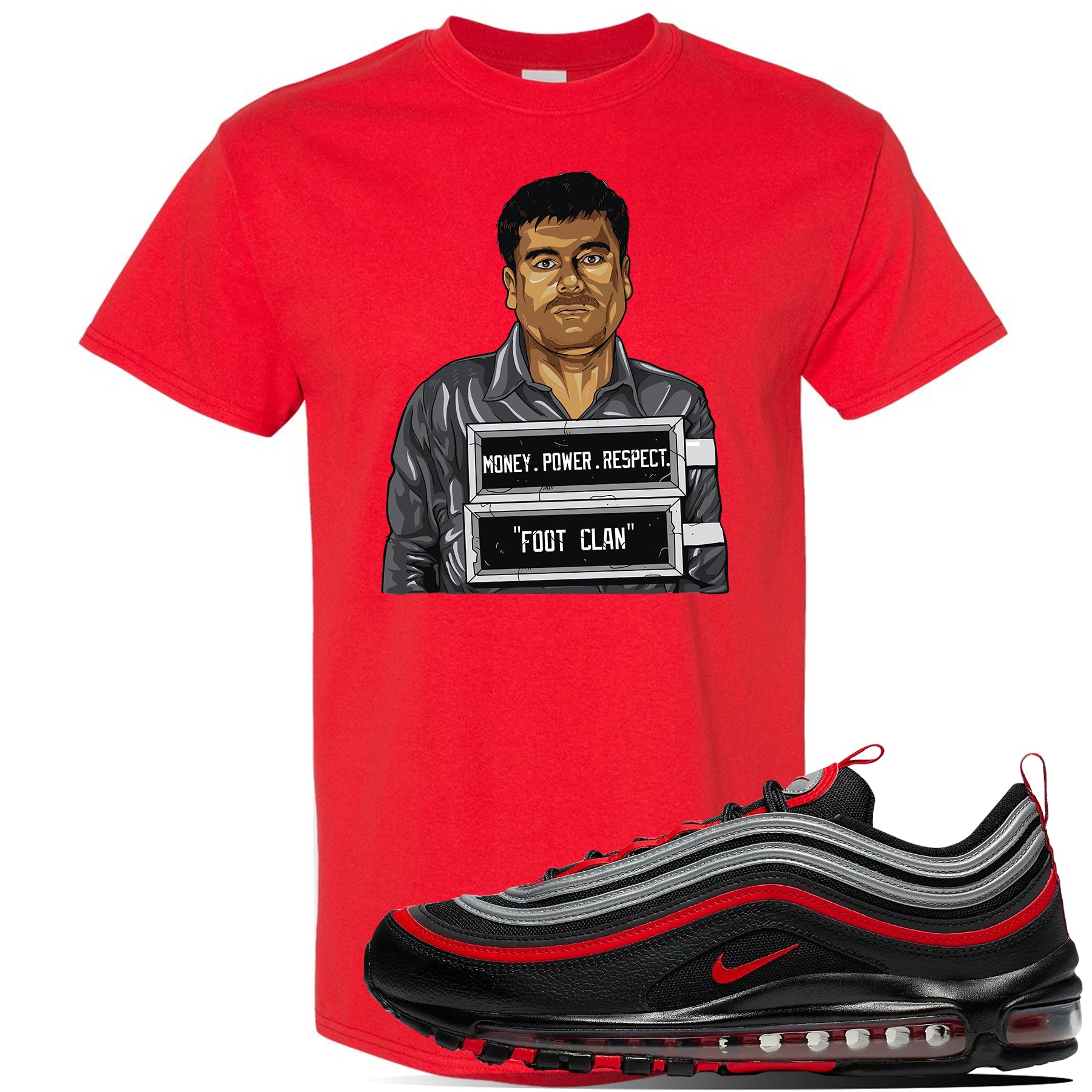 red air max shirt