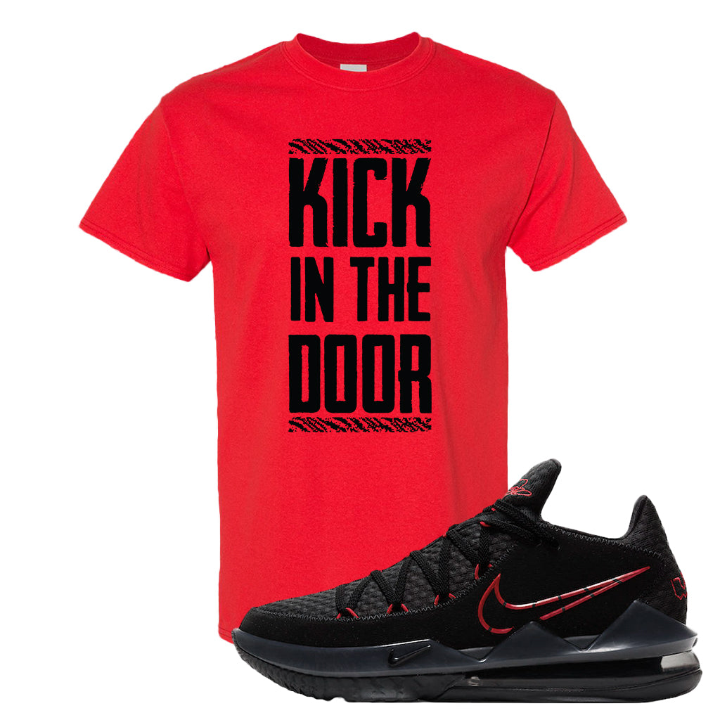 red lebron shirt