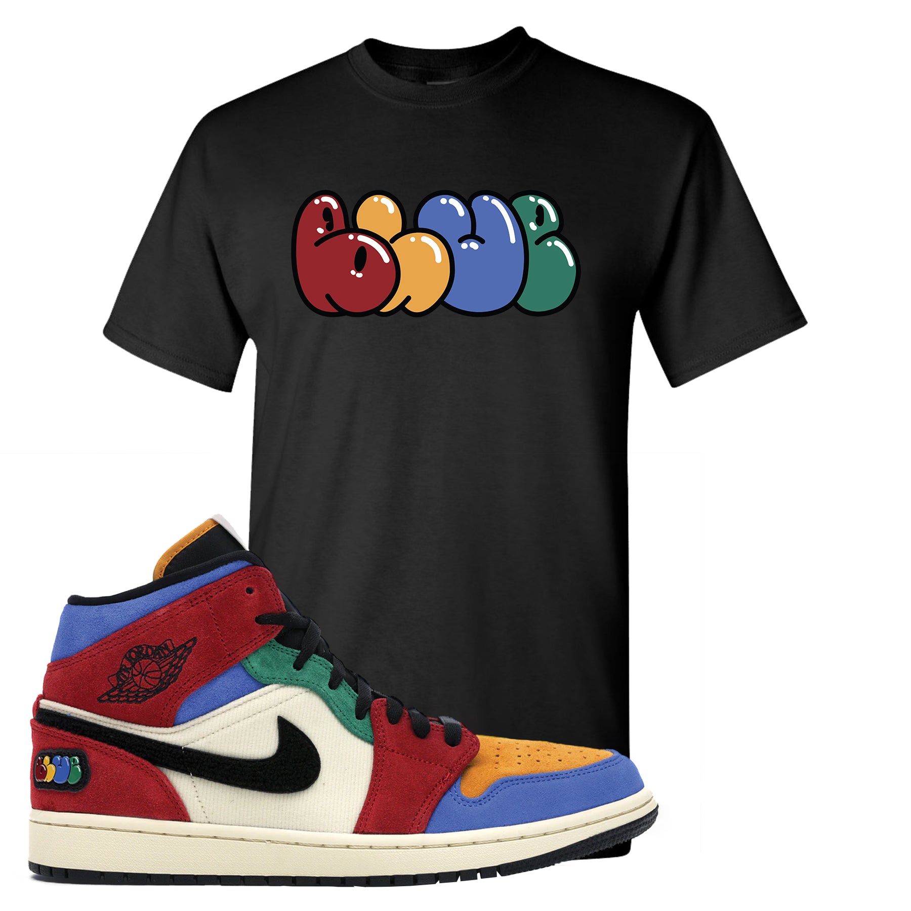 jordan 1 blue the great shirt