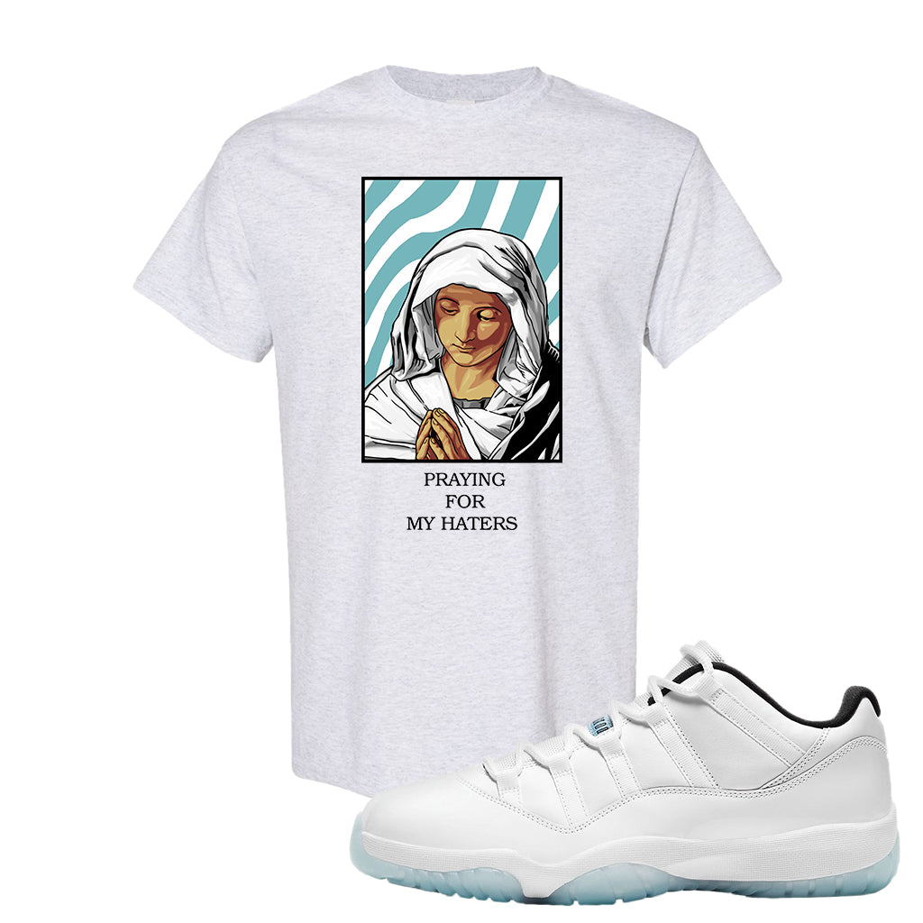 Air Jordan 11 Low Legend Blue T Shirt God Told Me Ash Cap Swag