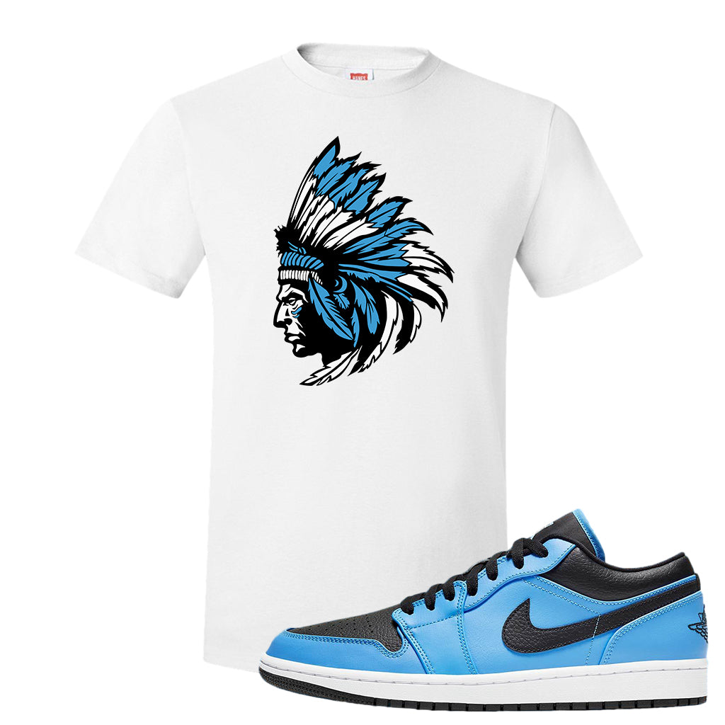 blue and black jordan 1 shirt