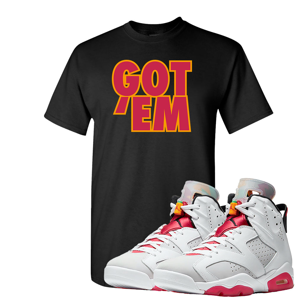 jordan 6 hare t shirt