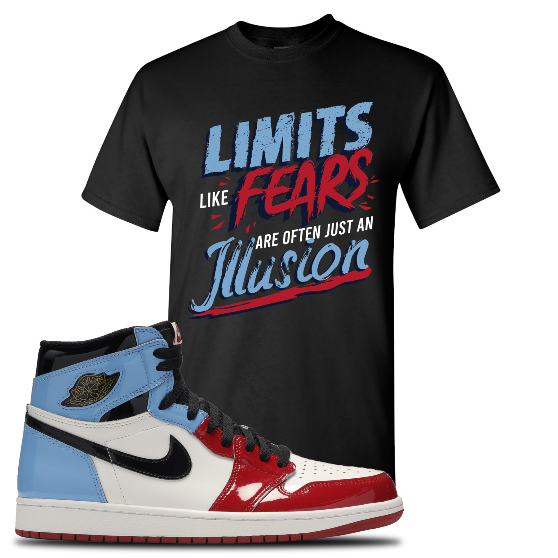 fearless jordan 1 t shirt