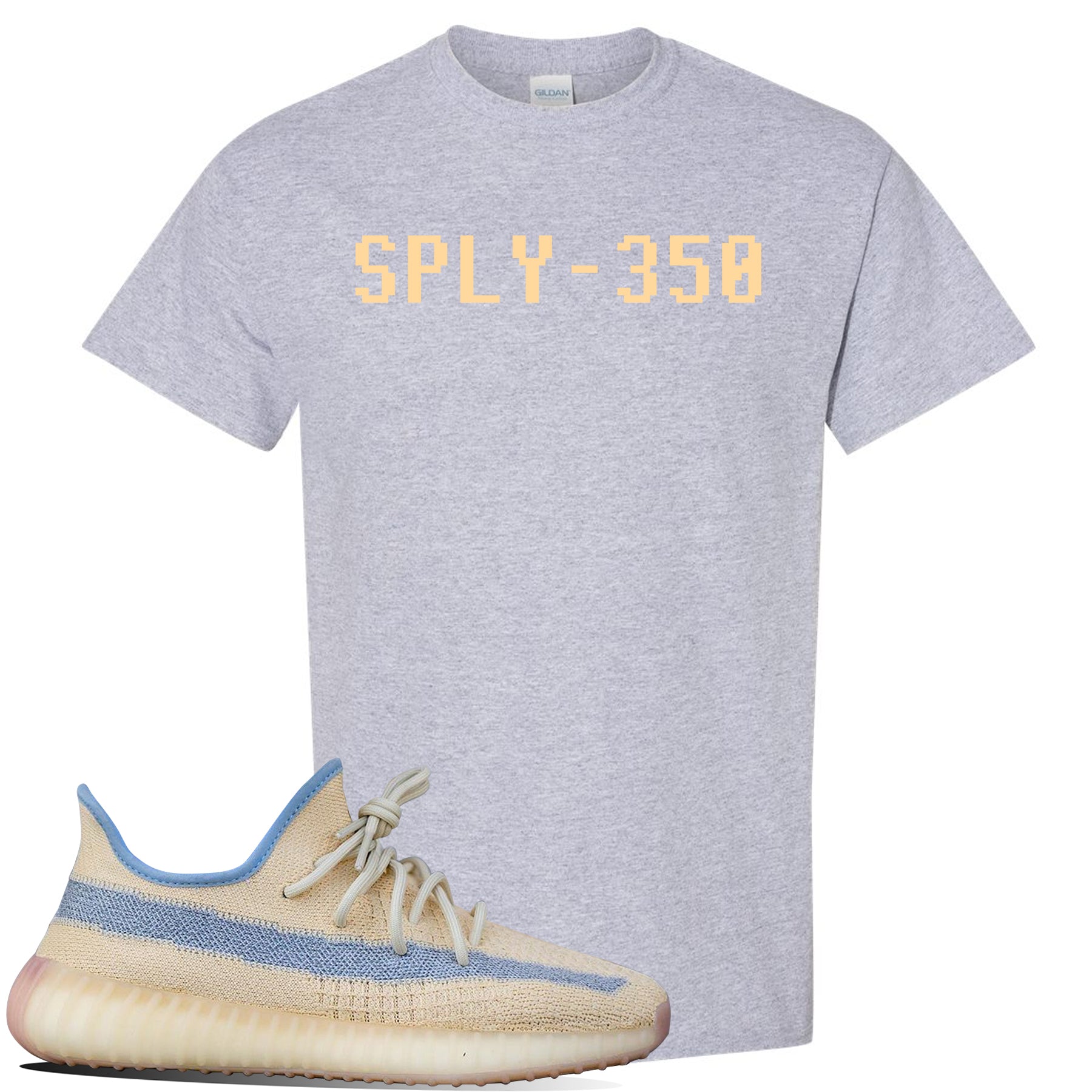 yeezy grey t shirt