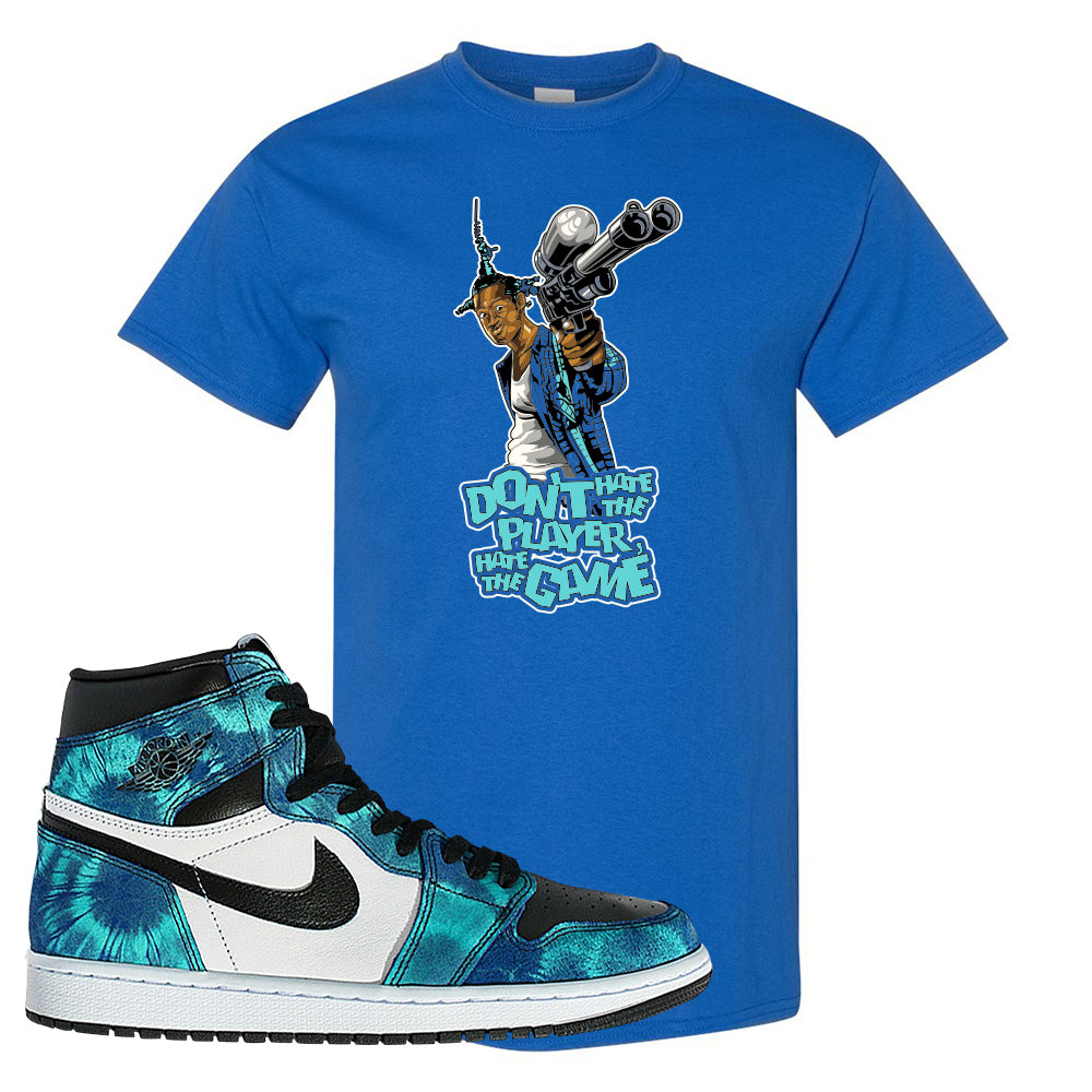 air jordan 1 royal blue shirt