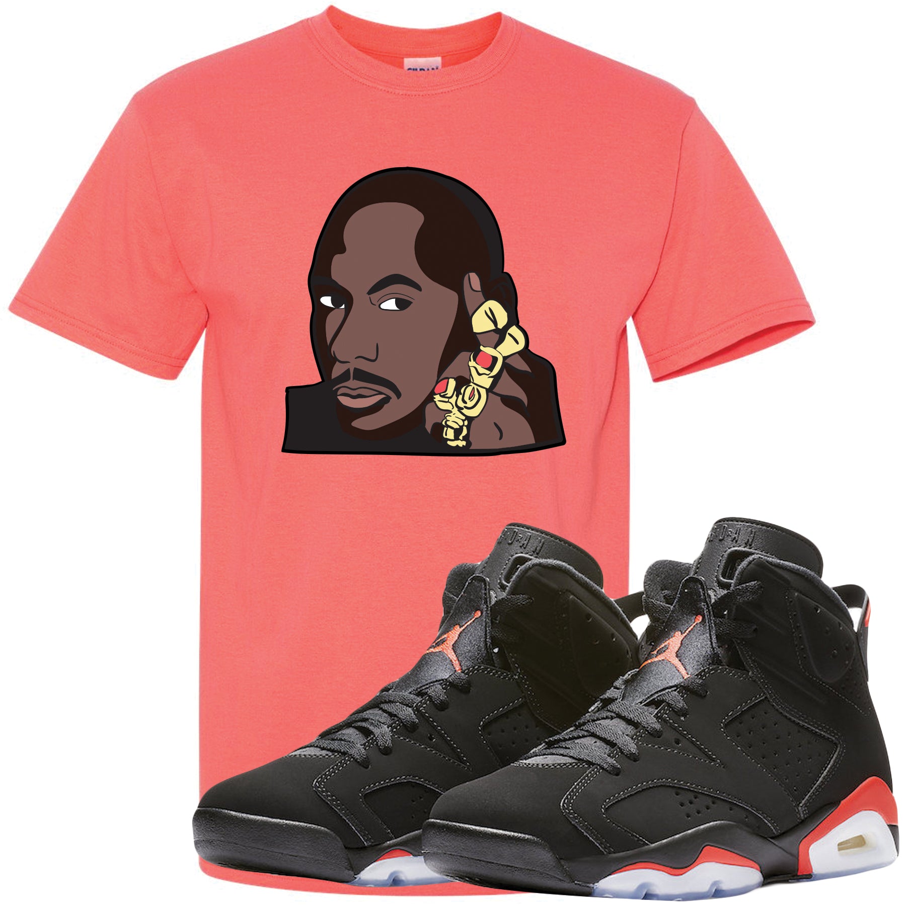 jordan 6 rings matching shirt