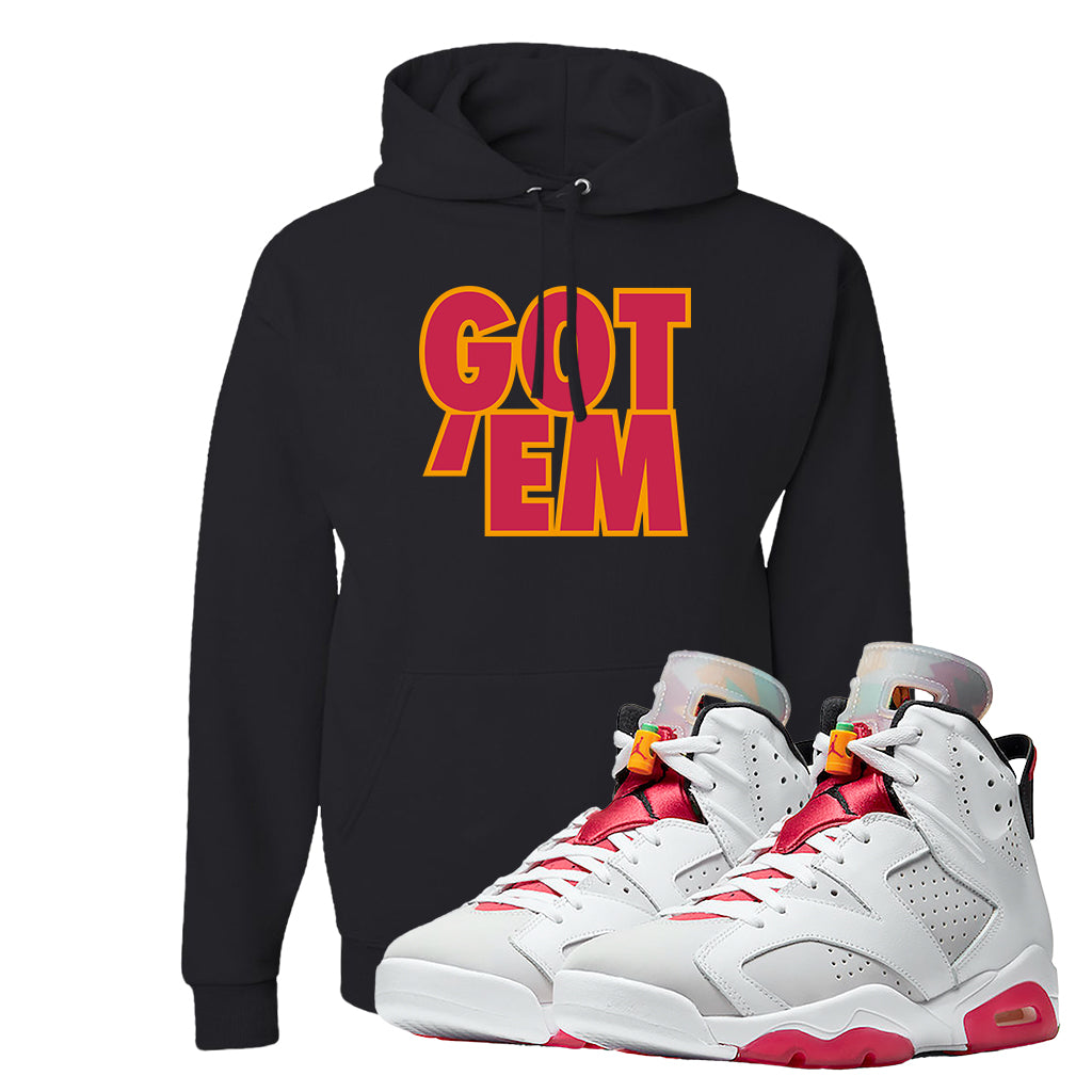 Air Jordan 6 Hare Hoodie | Black, Got 