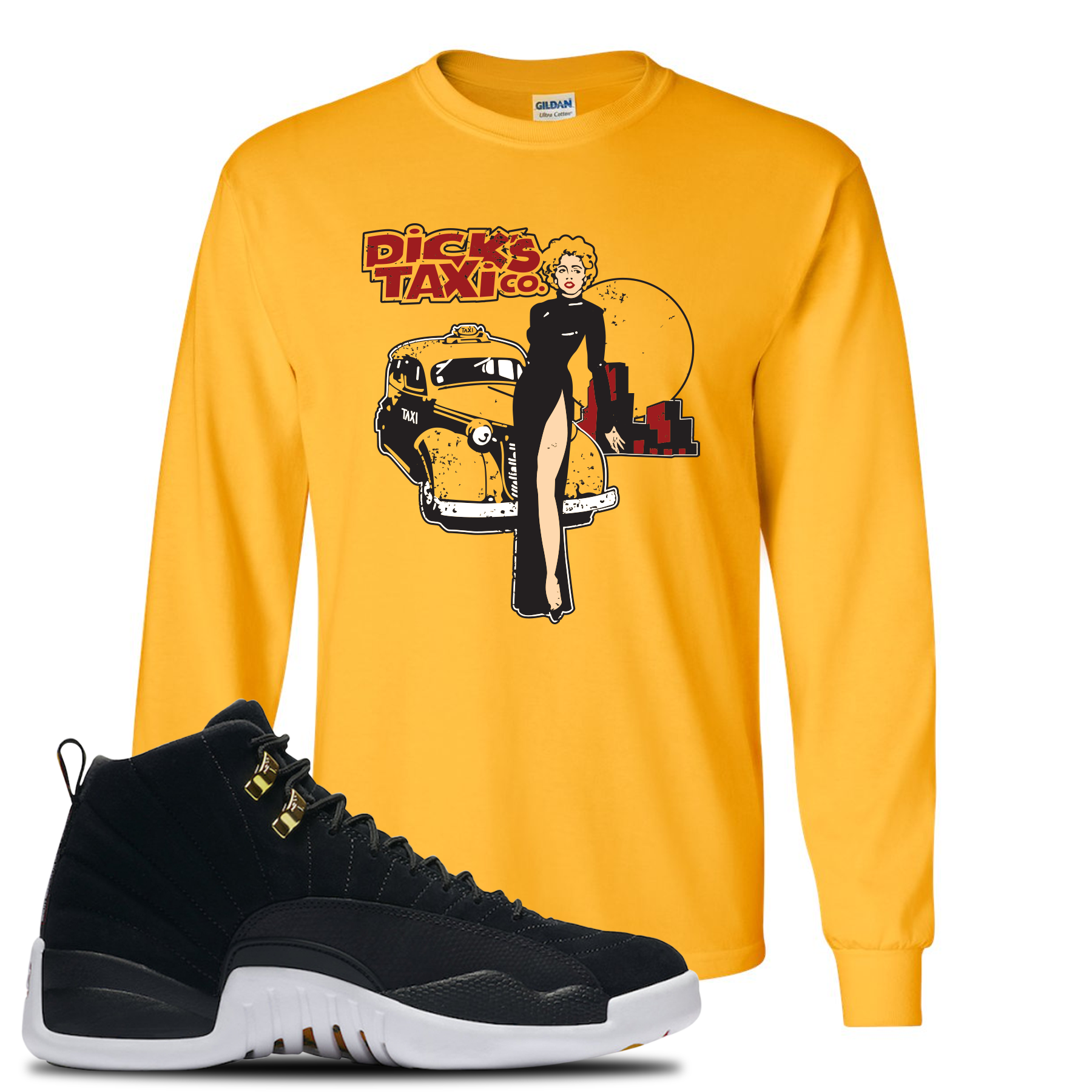 jordan 12 gold shirt