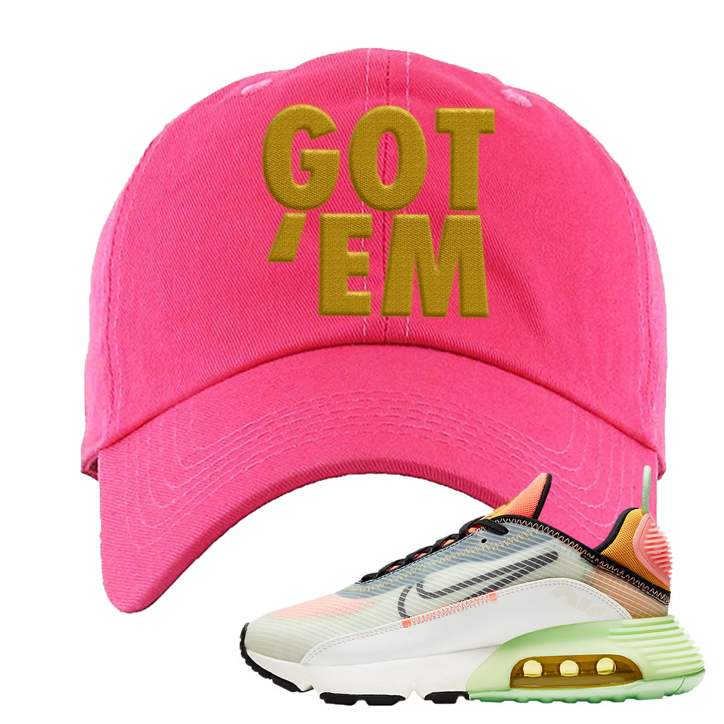 pink nike dad hat