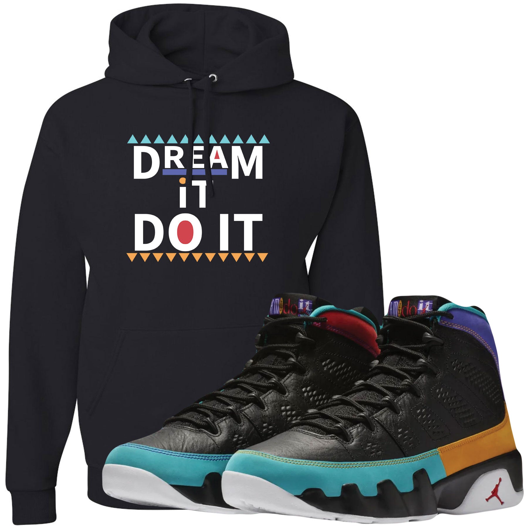 jordan 9 dream it do it outfits