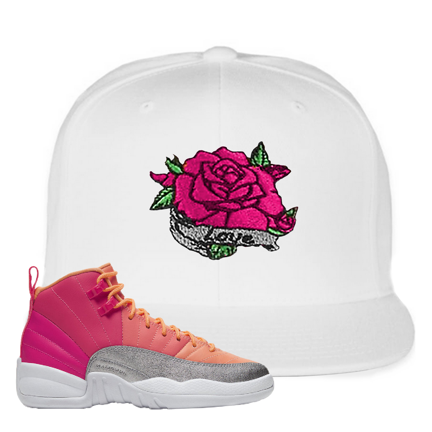 jordan 12 rose