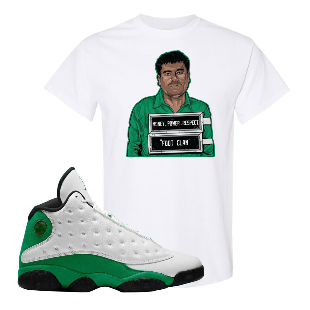 jordan 13 lucky green shirt