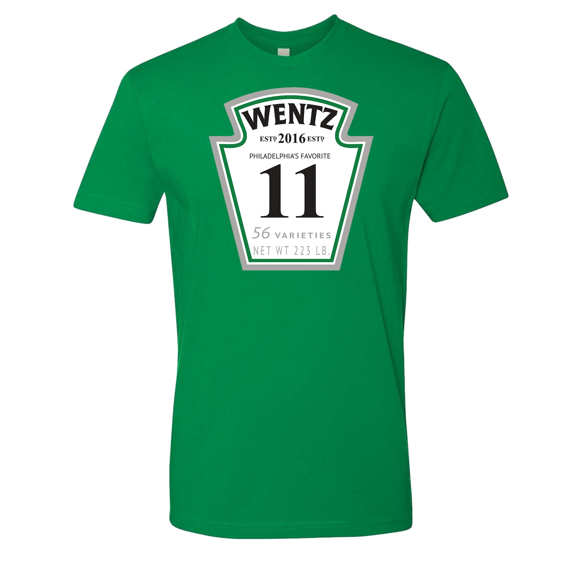 kelly green wentz jersey