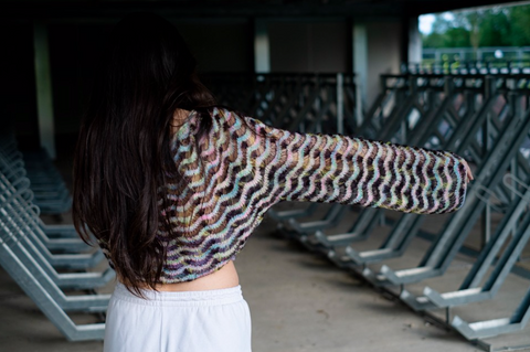 lady in sweater