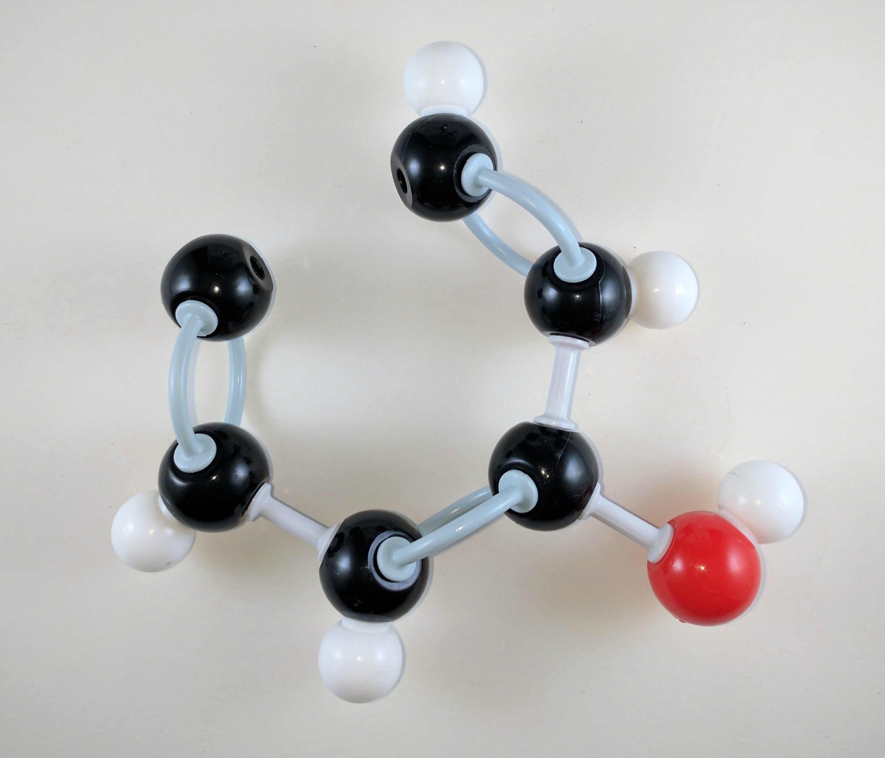 Resveratrol molecular model