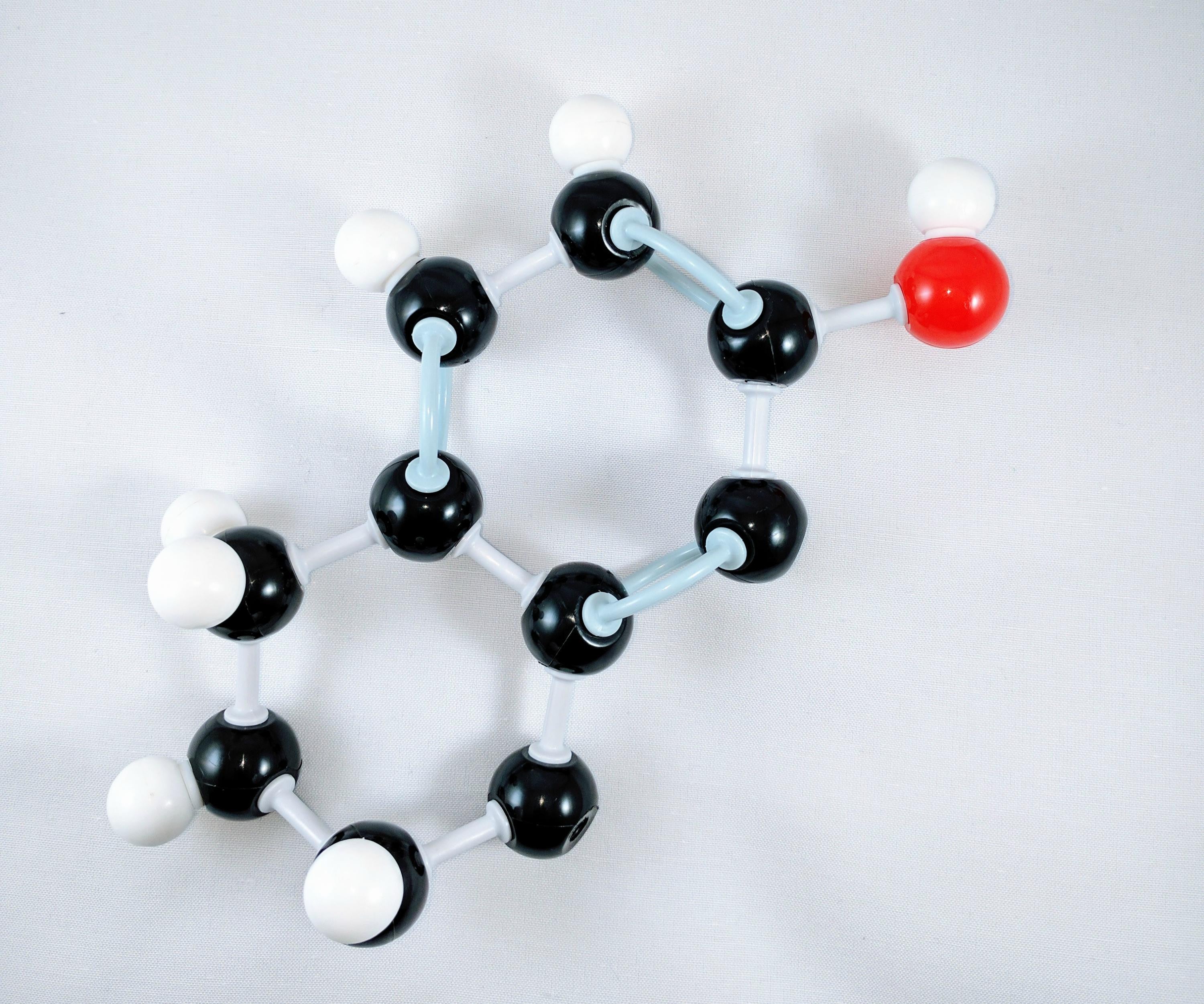 estradiol molecular model