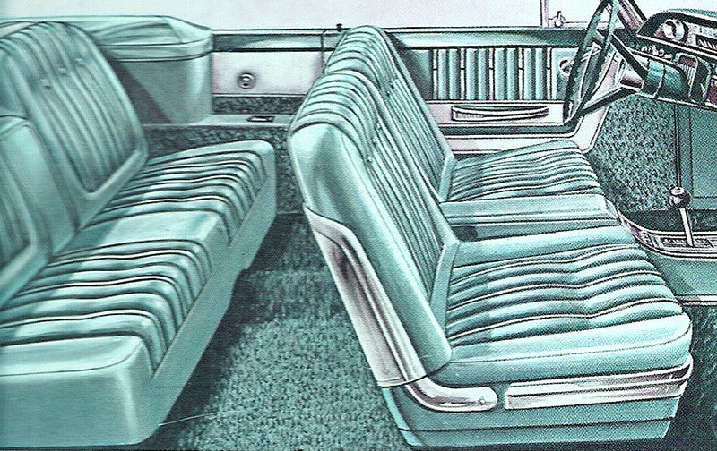 1962 Ford Galaxie 500 Xl Sunliner Trim 87 Complete Interior