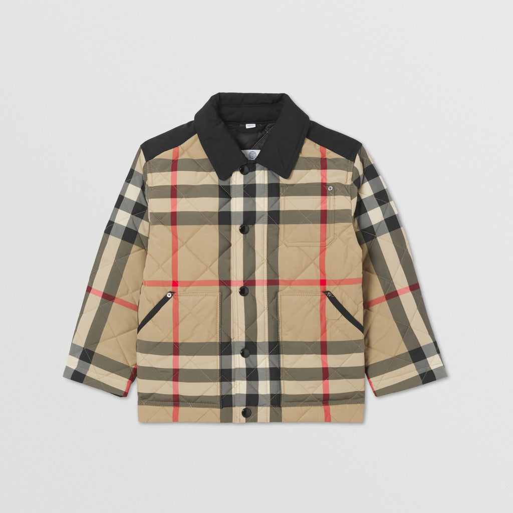 burberry button jacket