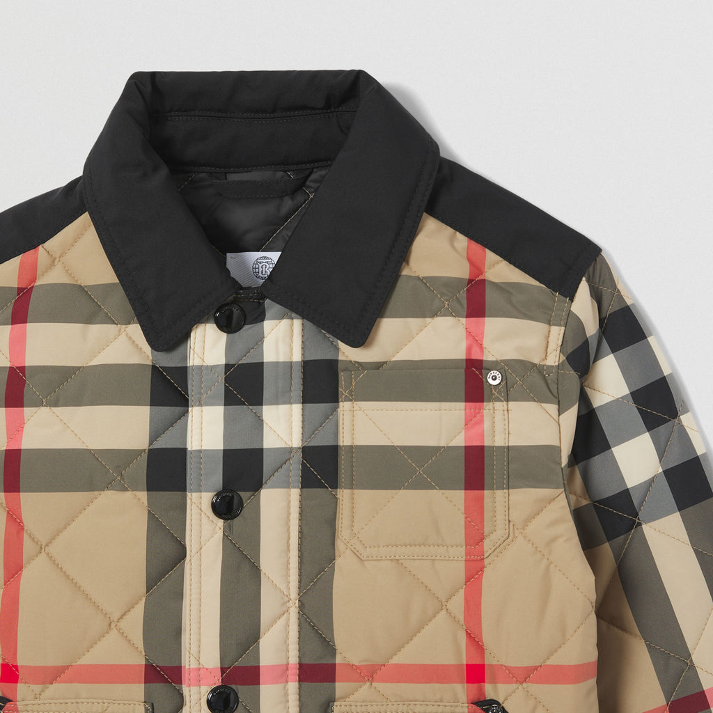 burberry button jacket