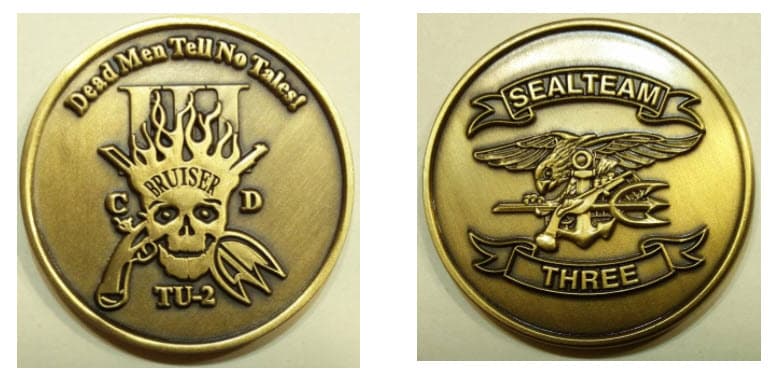 Seal team six challenge coin