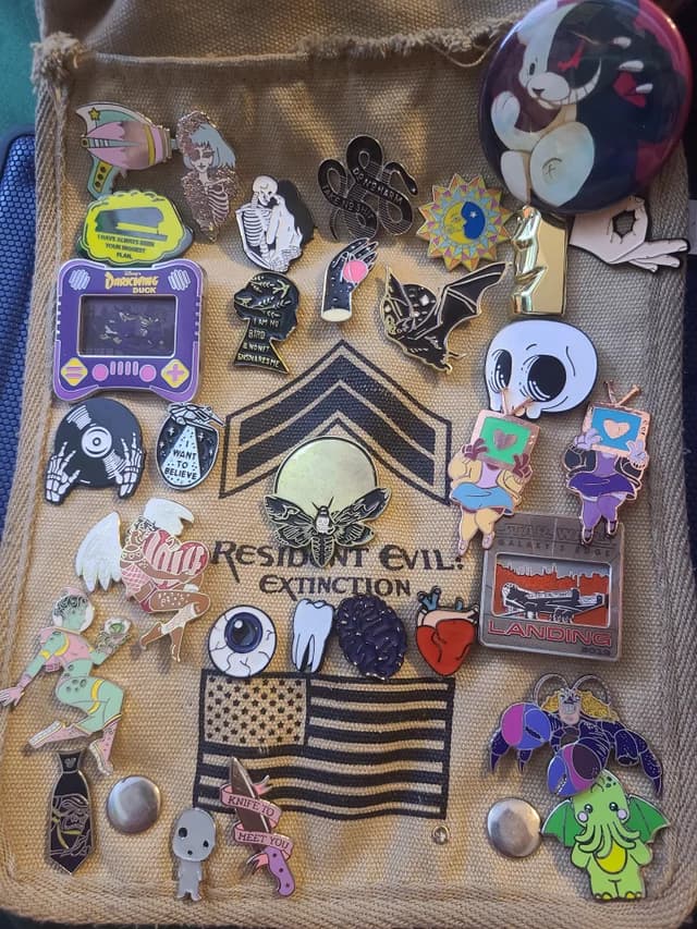 My Enamel Pin Collections Has Nearly Outgrown The Display Board :  r/CoolCollections