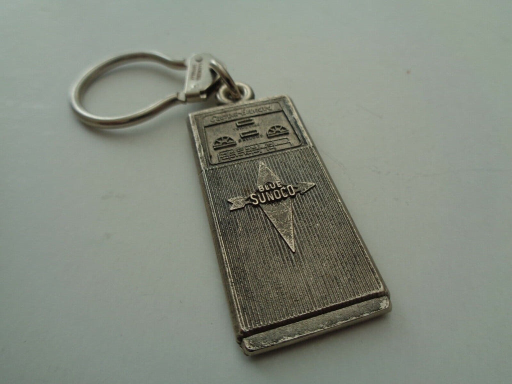 A vintage keyring from Sunoco oil