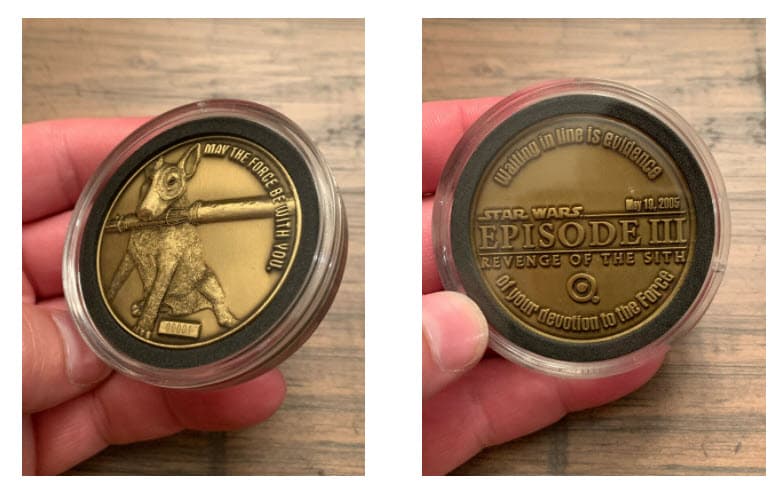 Star Wars challenge coin