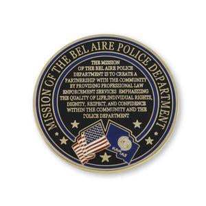 mission statement custom coins