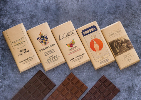 La Petite Custom Labelled Chocolate Bars