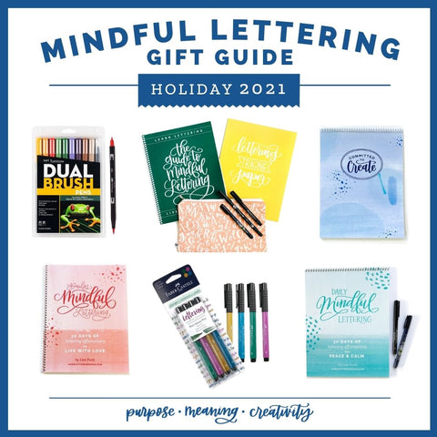 Mindful Lettering Gift Guide
