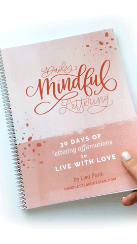 Daily Mindful Lettering Collection