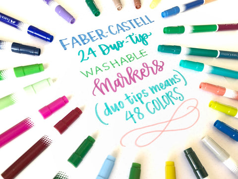 Duo Tip Markers for Beginner Hand Lettering