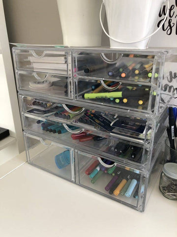 acrylic drawers