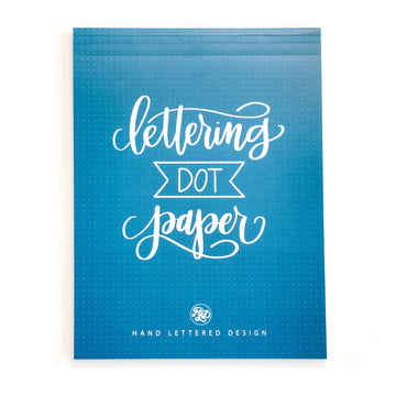 Lettering Tracing Paper Pad – Hand Lettered Design