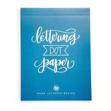 Daily Mindful Lettering Book: Live With Love