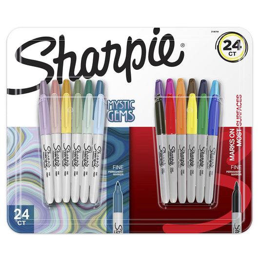 Sharpie Permanent Markers, Chisel Tip, 12ct. Select Color – My