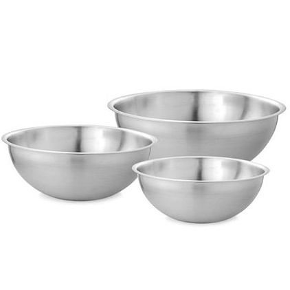 Tramontina 14pc Covered Mixing Bowl Set 18/8 Stainless Steel - New