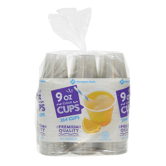 Member's Mark 12 Ounce Translucent Plastic Cups - 300 ct