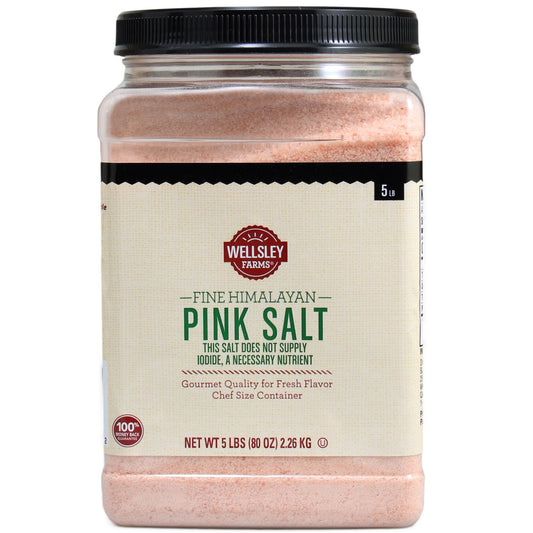 Kirkland Signature, Pink Salt, Fine Grain, 5 lbs