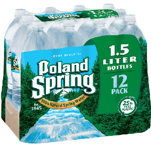 Poland Spring Water, 8 Fl Oz (Pack of 48)