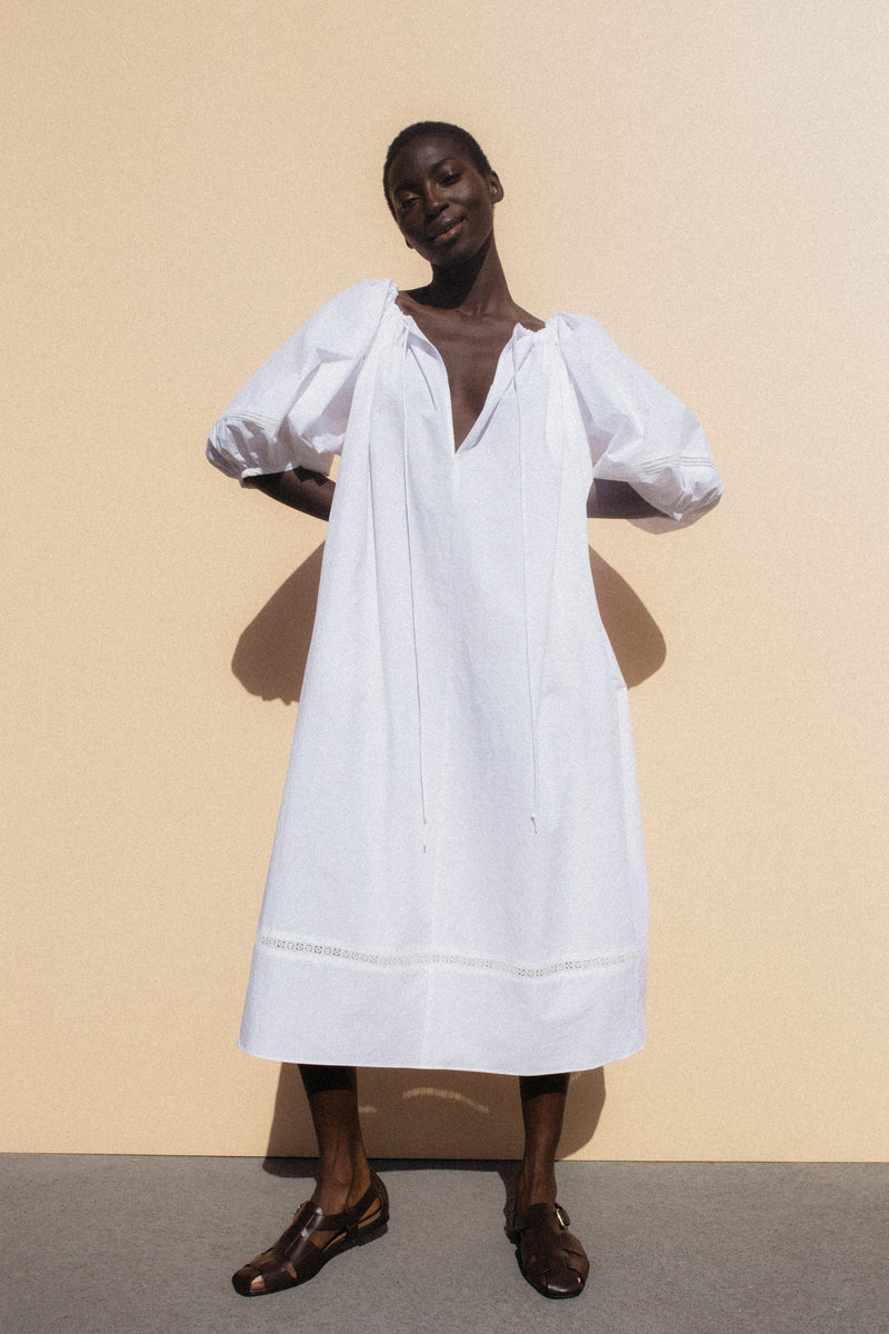 Ciao Lucia | Aria Dress White